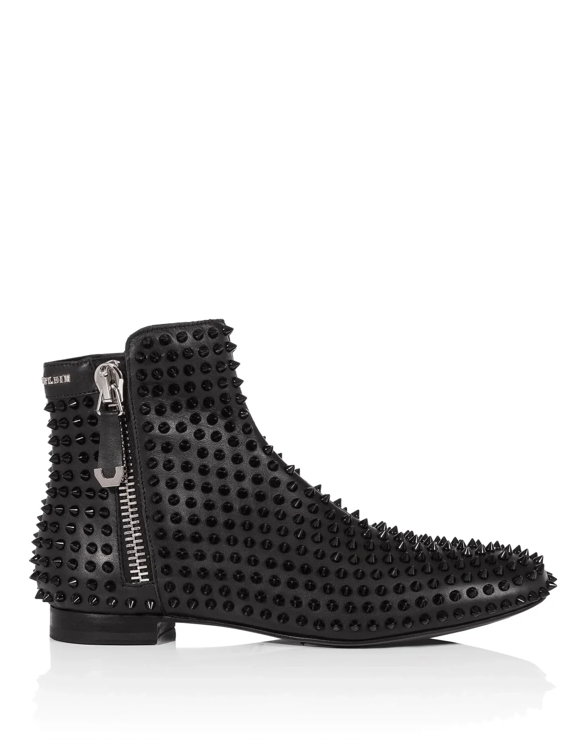 Boots Mid Flat "Bad boy", цвет: Черный