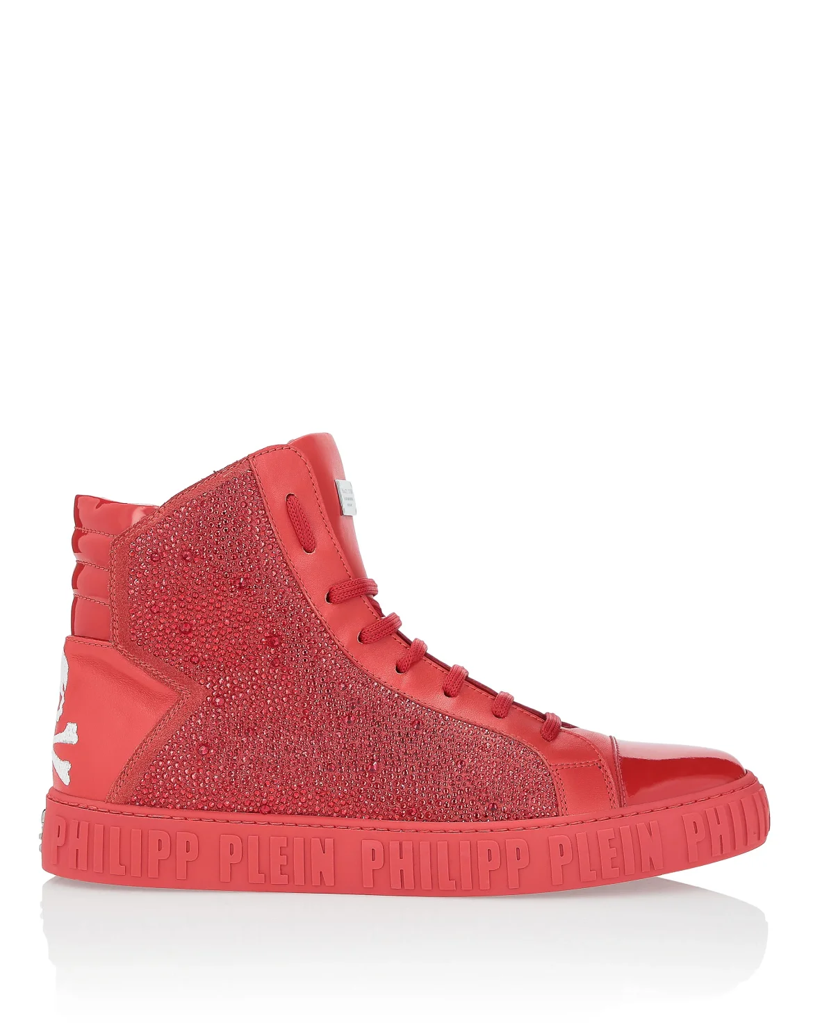 Hi-Top Sneakers Crystal, цвет: Красный