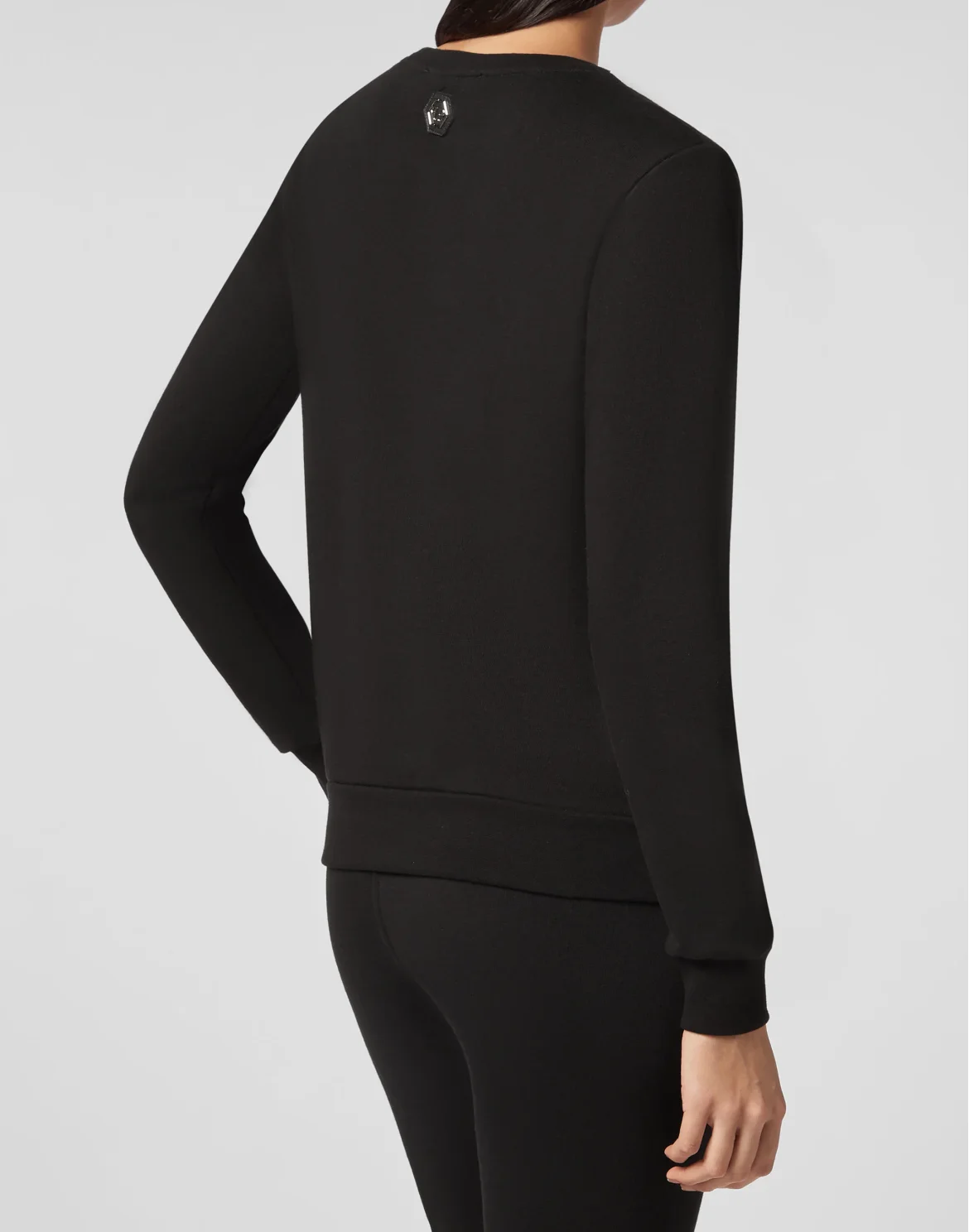 Sweatshirt LS Space Plein, цвет: Черный