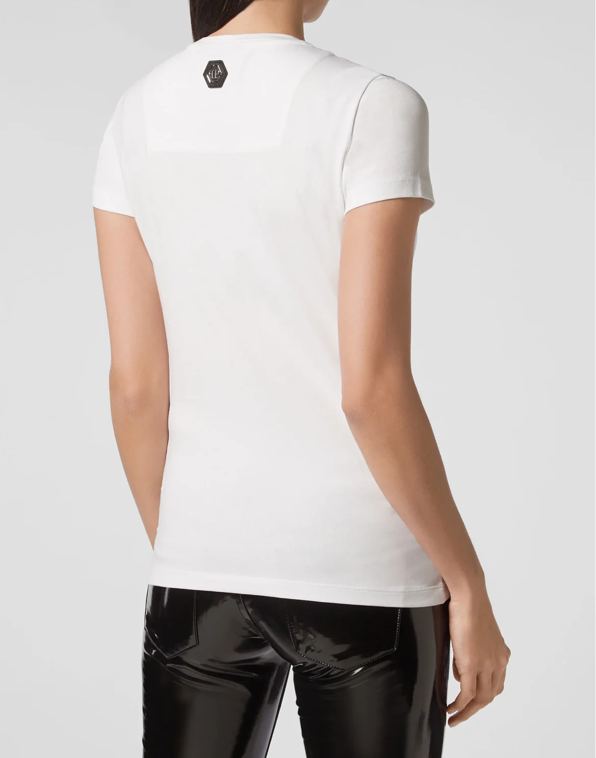 T-shirt Round Neck SS Love Plein, цвет: Белый