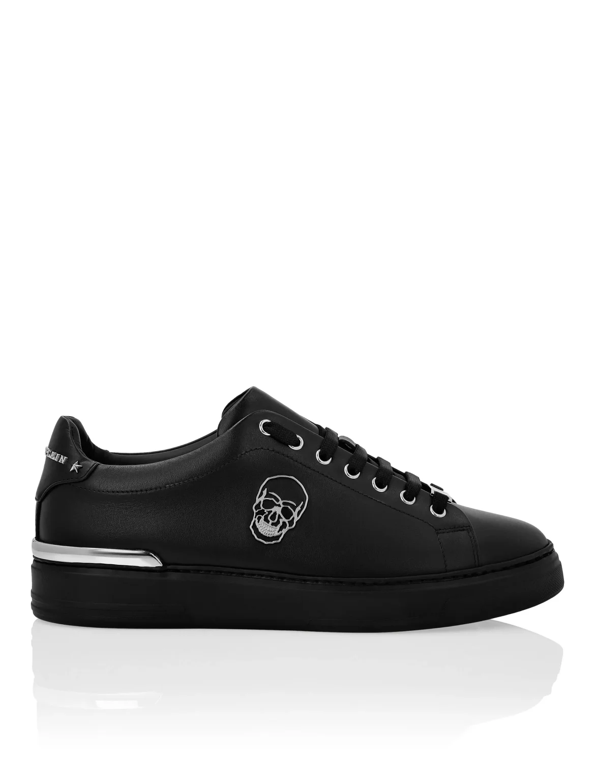 Lo-Top Sneakers The $kull TM, цвет: Черный