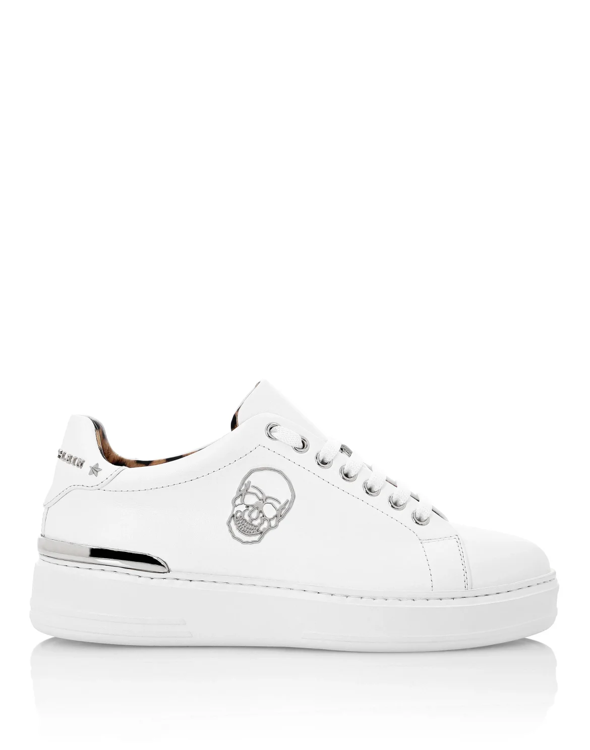 Lo-Top Sneakers The $kull TM, цвет: Белый