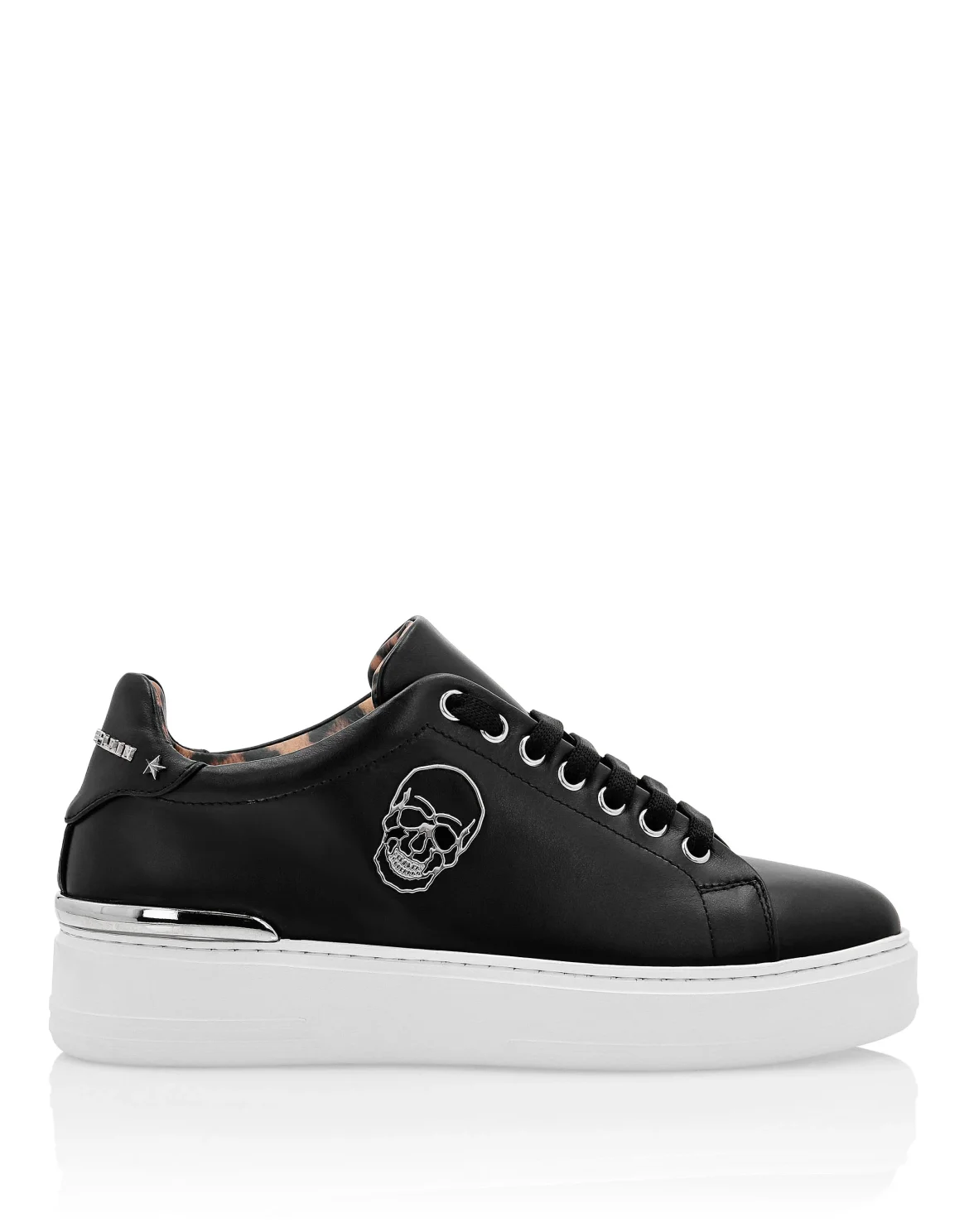 Lo-Top Sneakers The $kull TM, цвет: Черный