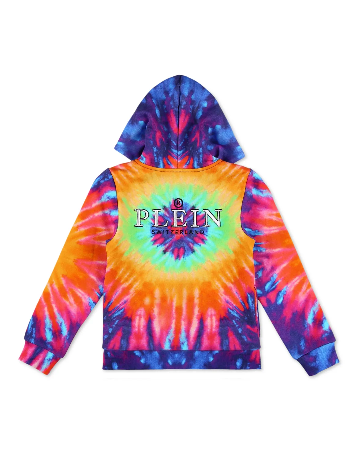 Hoodie sweatjacket Tie dye, цвет: Мультиколор
