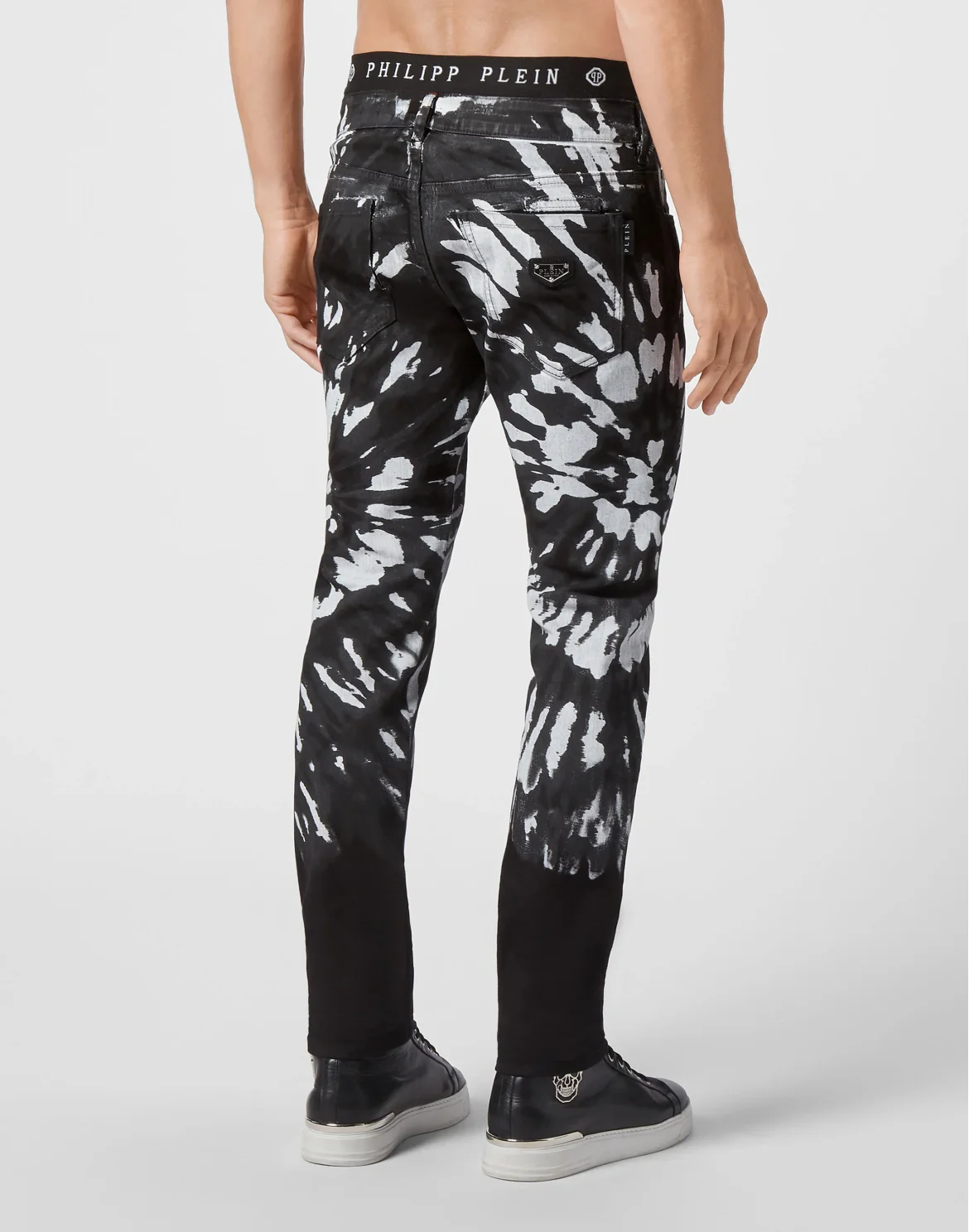 Drill New Skinny Fit Tie dye, цвет: Черный