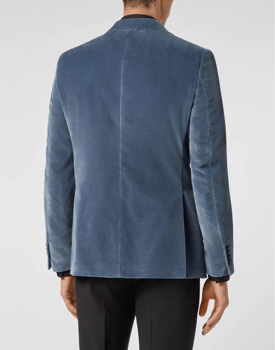 Velvet Blazer Lord Fit Elegant, цвет: Голубой