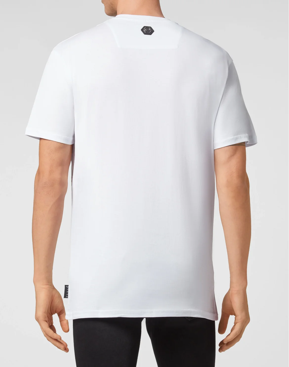 T-shirt Round Neck SS stones Philipp Plein TM, цвет: Белый