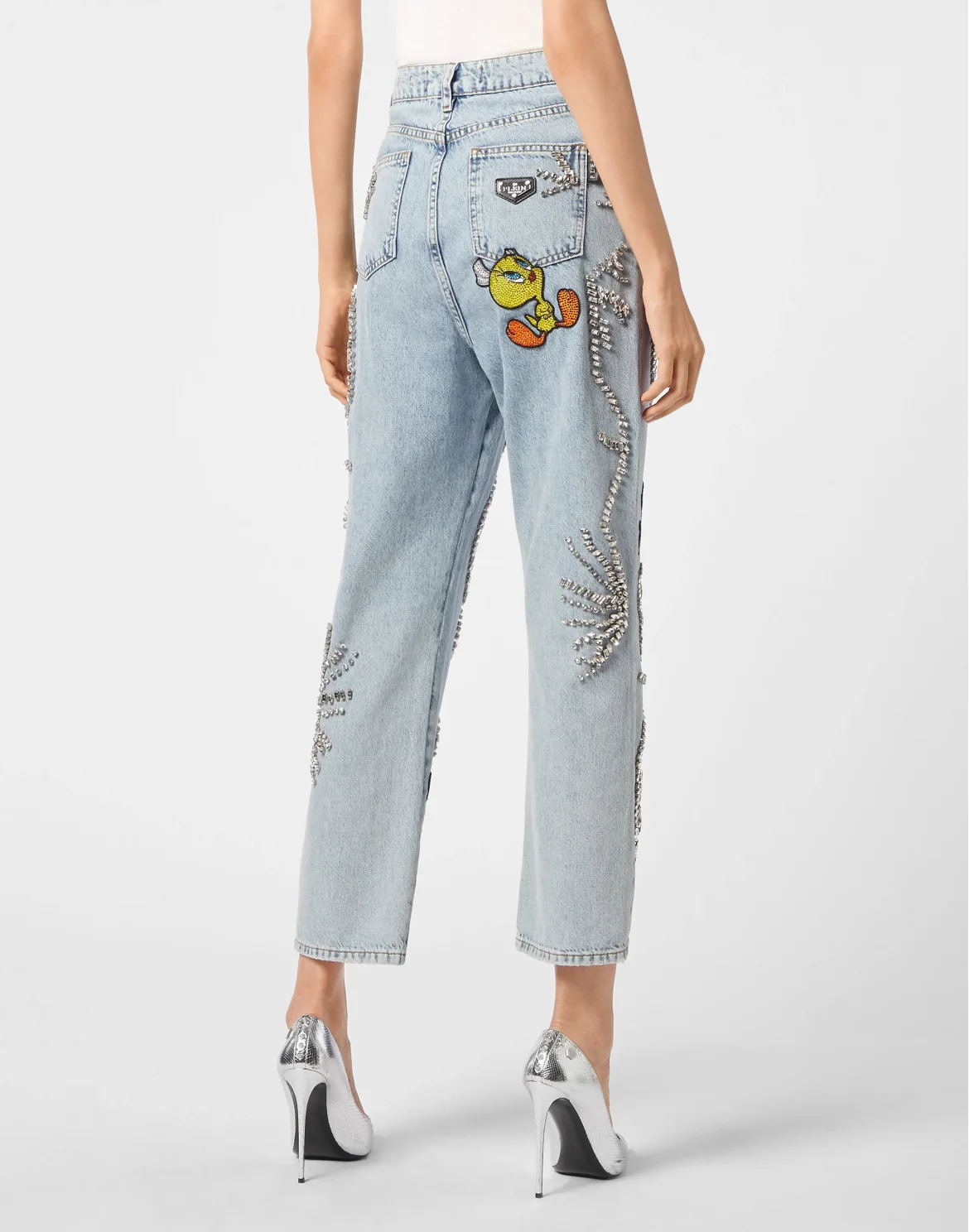 Denim Loose Fit Looney Tunes, цвет: Голубой