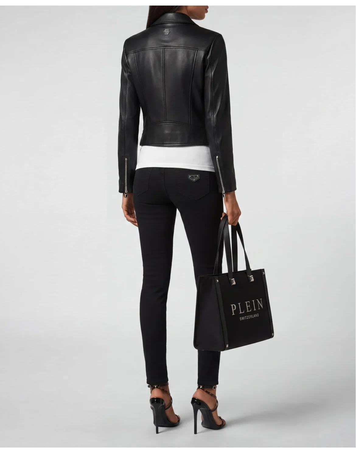 Denim High Waist Jegging, цвет: Черный