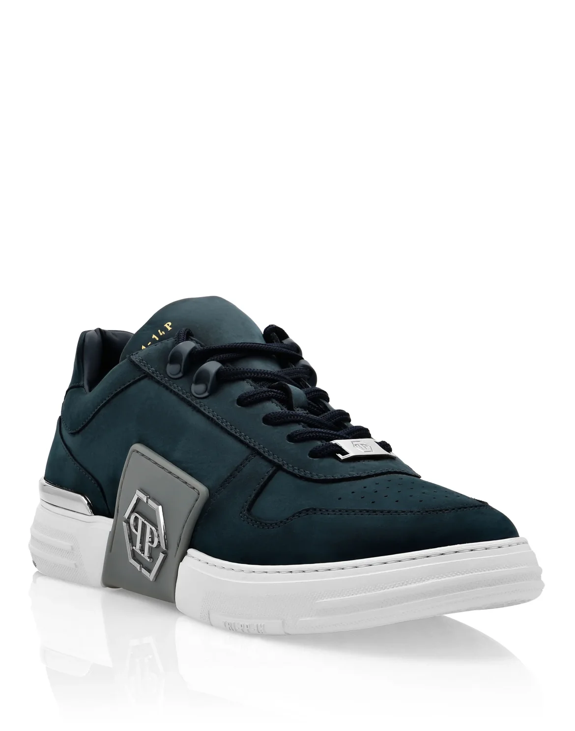 LO-TOP SNEAKERS PHANTOM KICK$ NUBUK Platinum HEXAGON, цвет: Синий