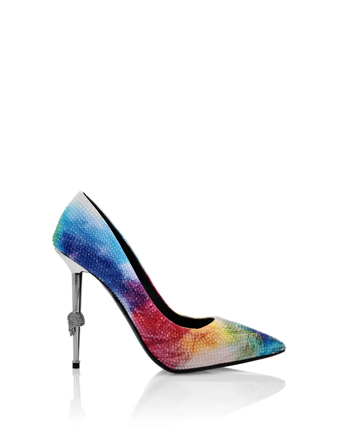 Satin Decollete Hi-Heels Tie dye, цвет: Мультиколор