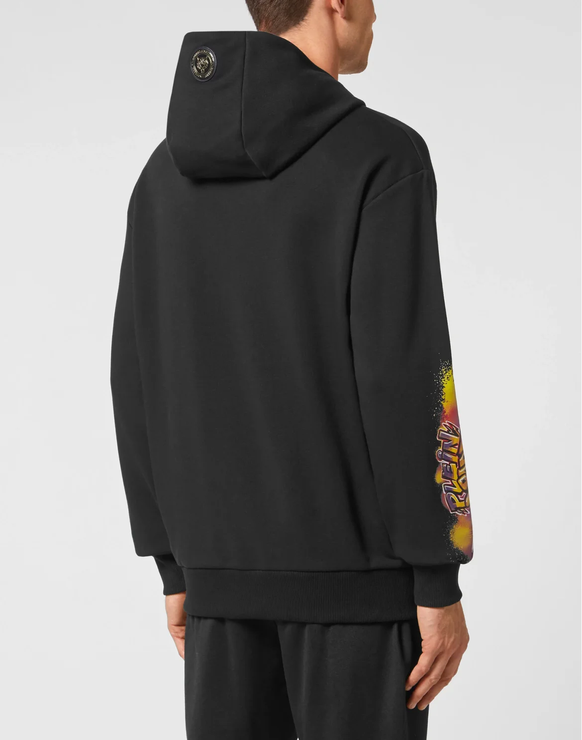 Hoodie sweatshirt Graffiti Tiger, цвет: Черный