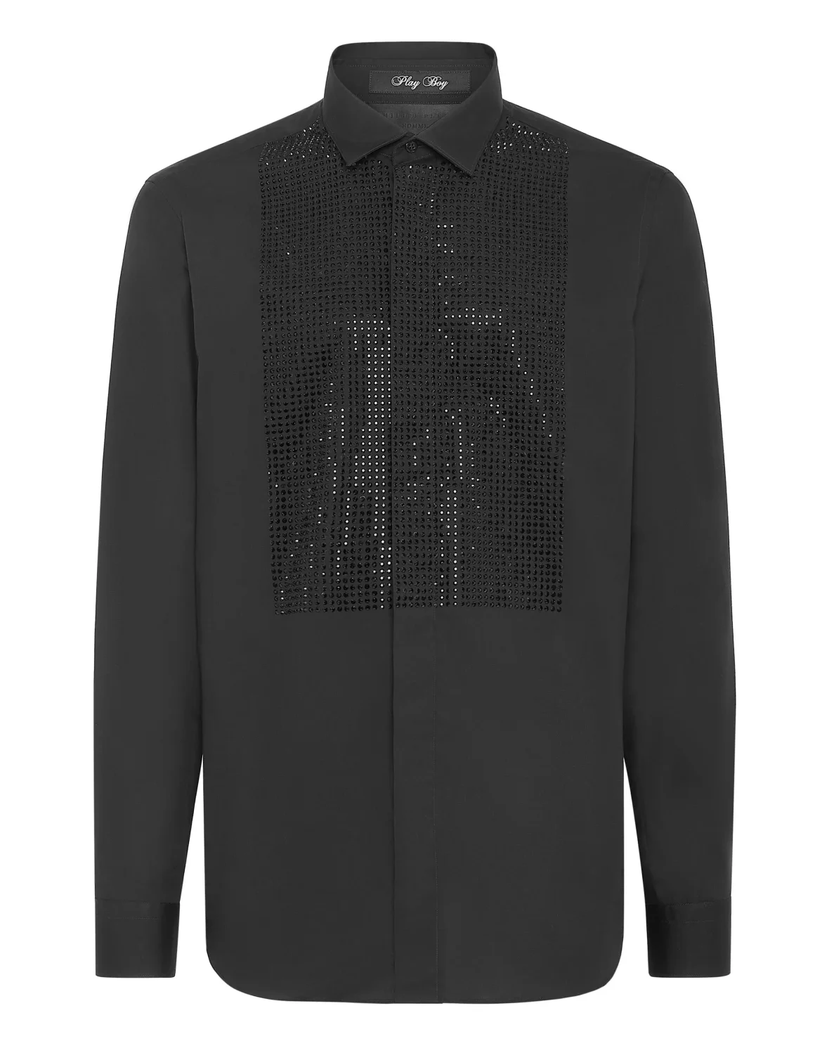 Shirt Playboy Cut LS Sartorial, цвет: Черный