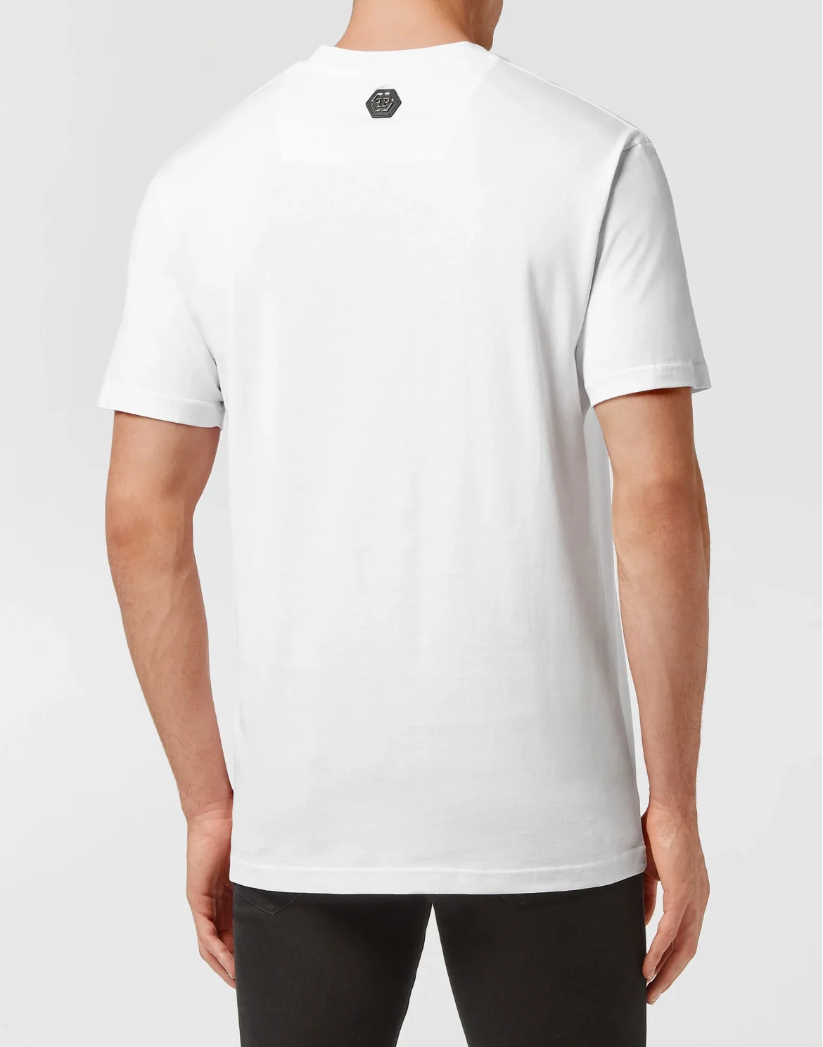 T-shirt Round Neck SS Gothic Plein, цвет: Белый