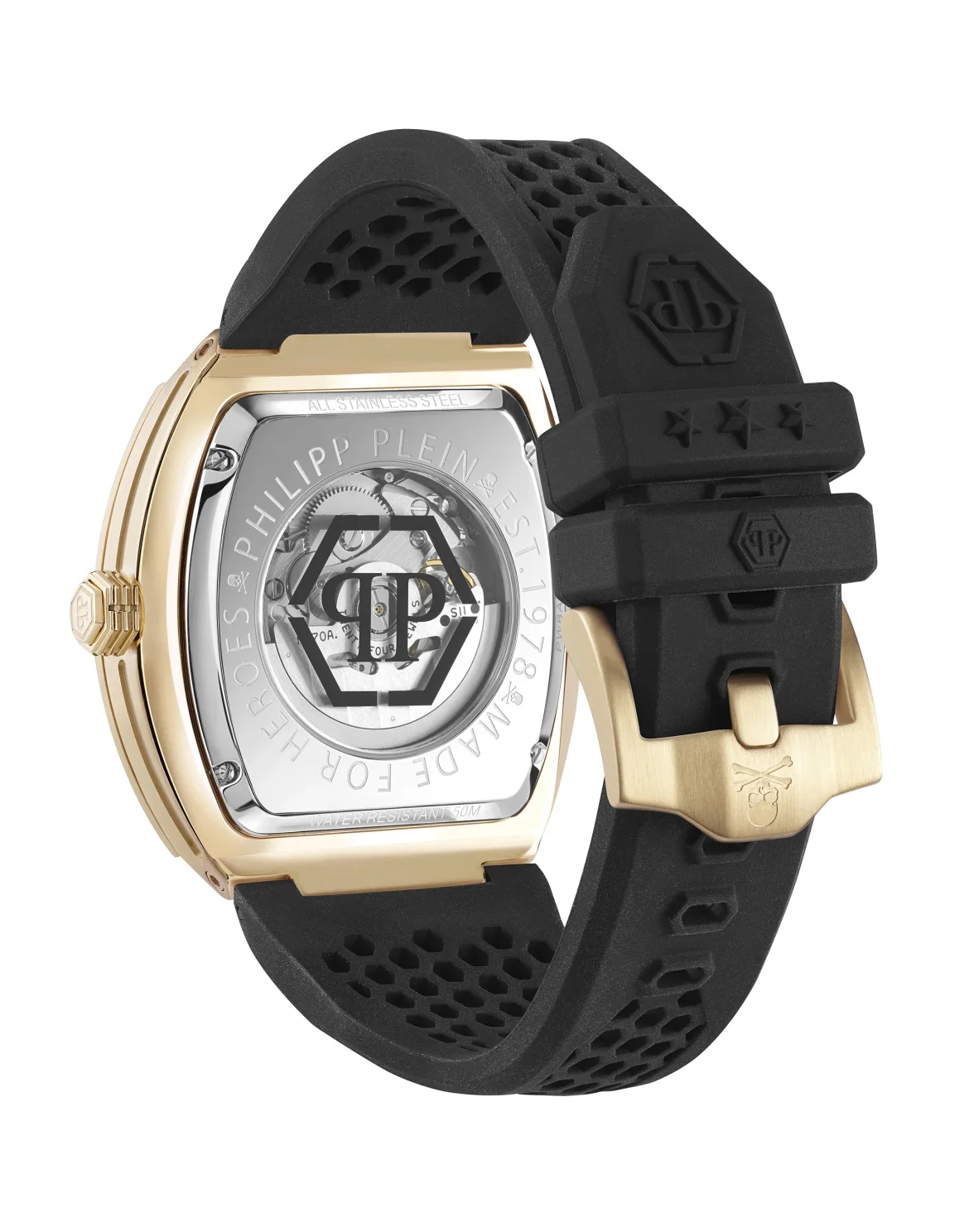 THE $KELETON WATCH, цвет: Черный