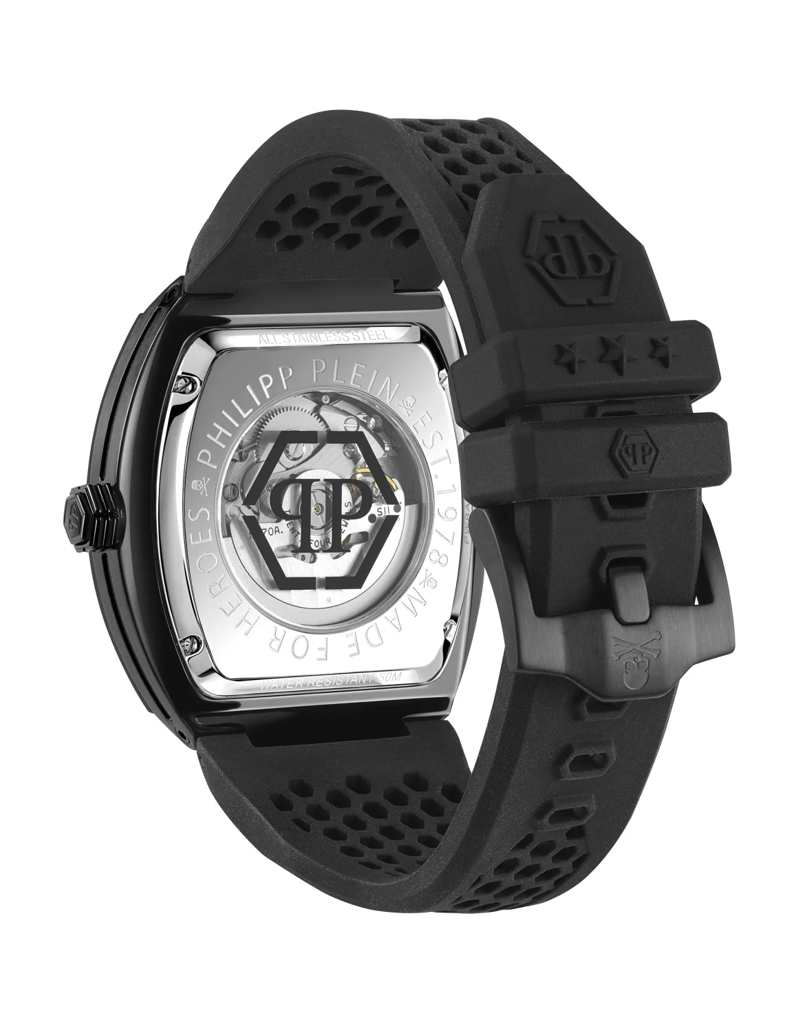 THE $KELETON WATCH, цвет: Черный