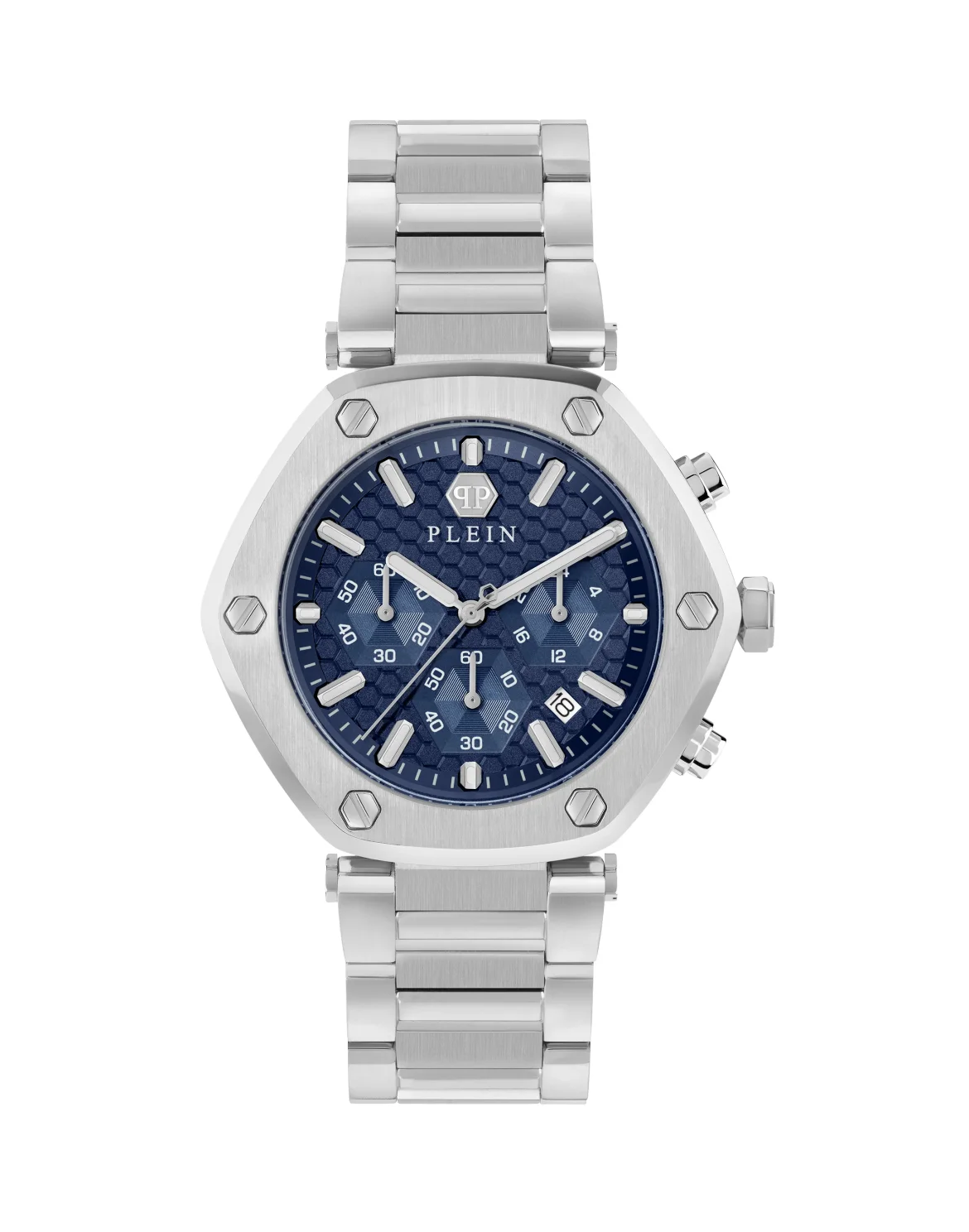 THE HEXAGON CHRONO WATCH, цвет: Серебристый