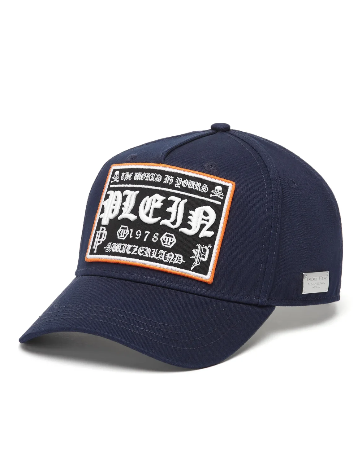 Baseball Cap Gothic Plein, цвет: Синий