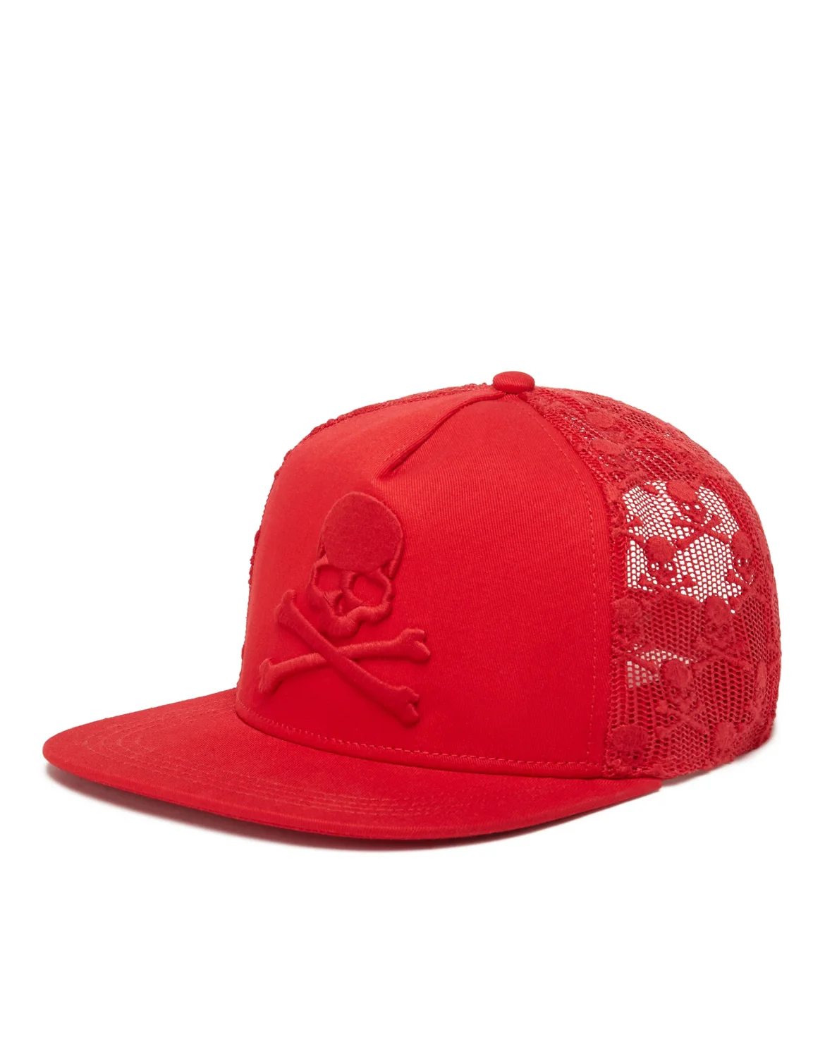 Baseball Cap Skull & Bones, цвет: Красный