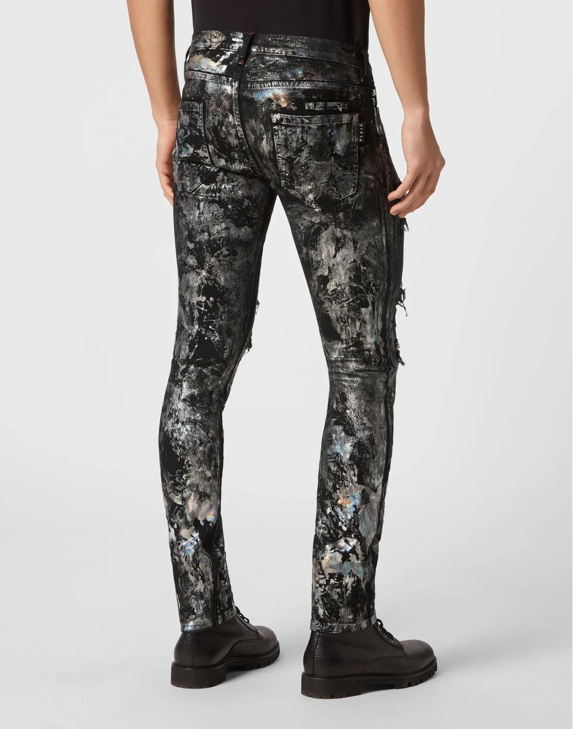 Denim Trousers Rock Star Fit, цвет: Черный