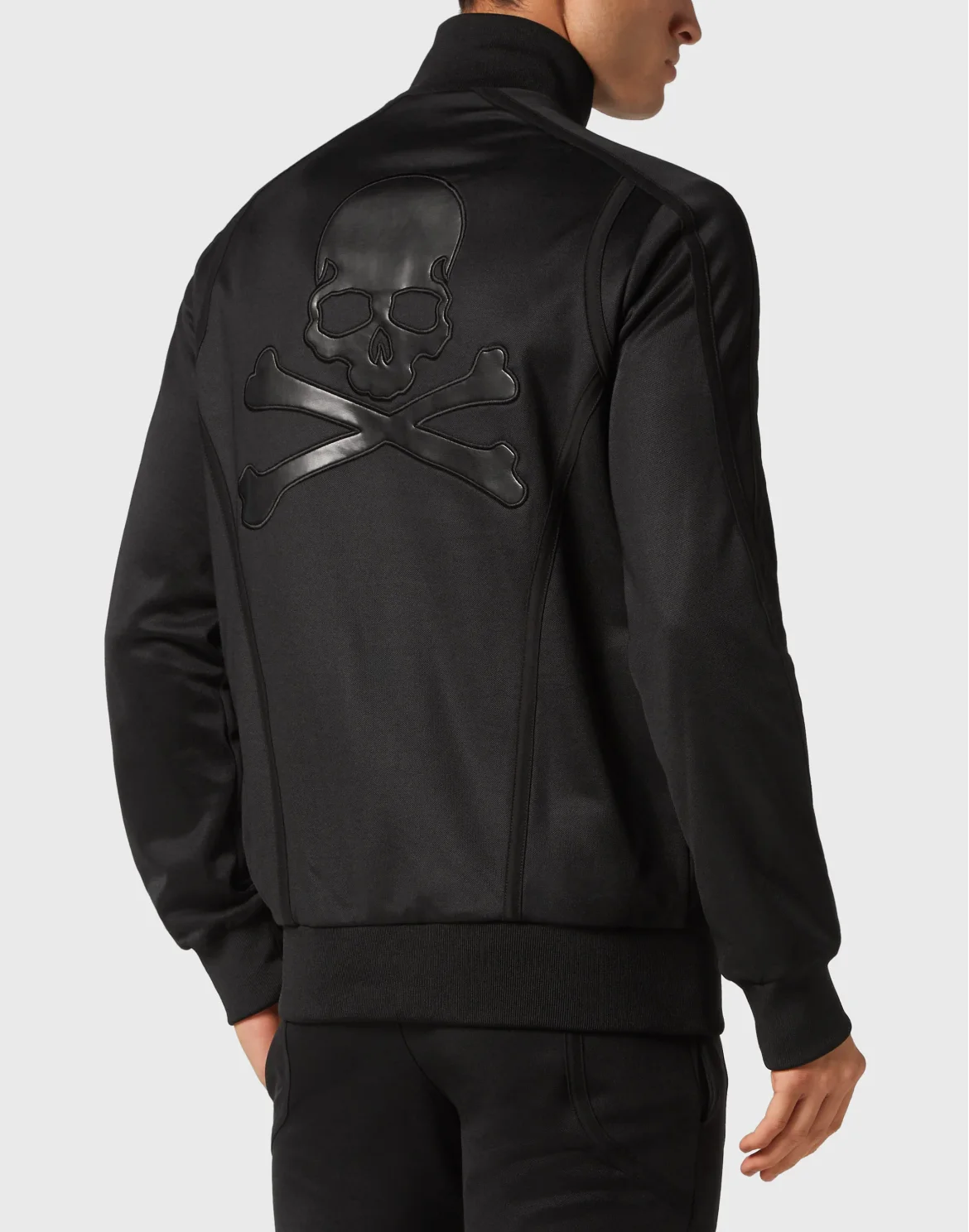 Jogging Zipped Jacket Skull&Bones, цвет: Черный
