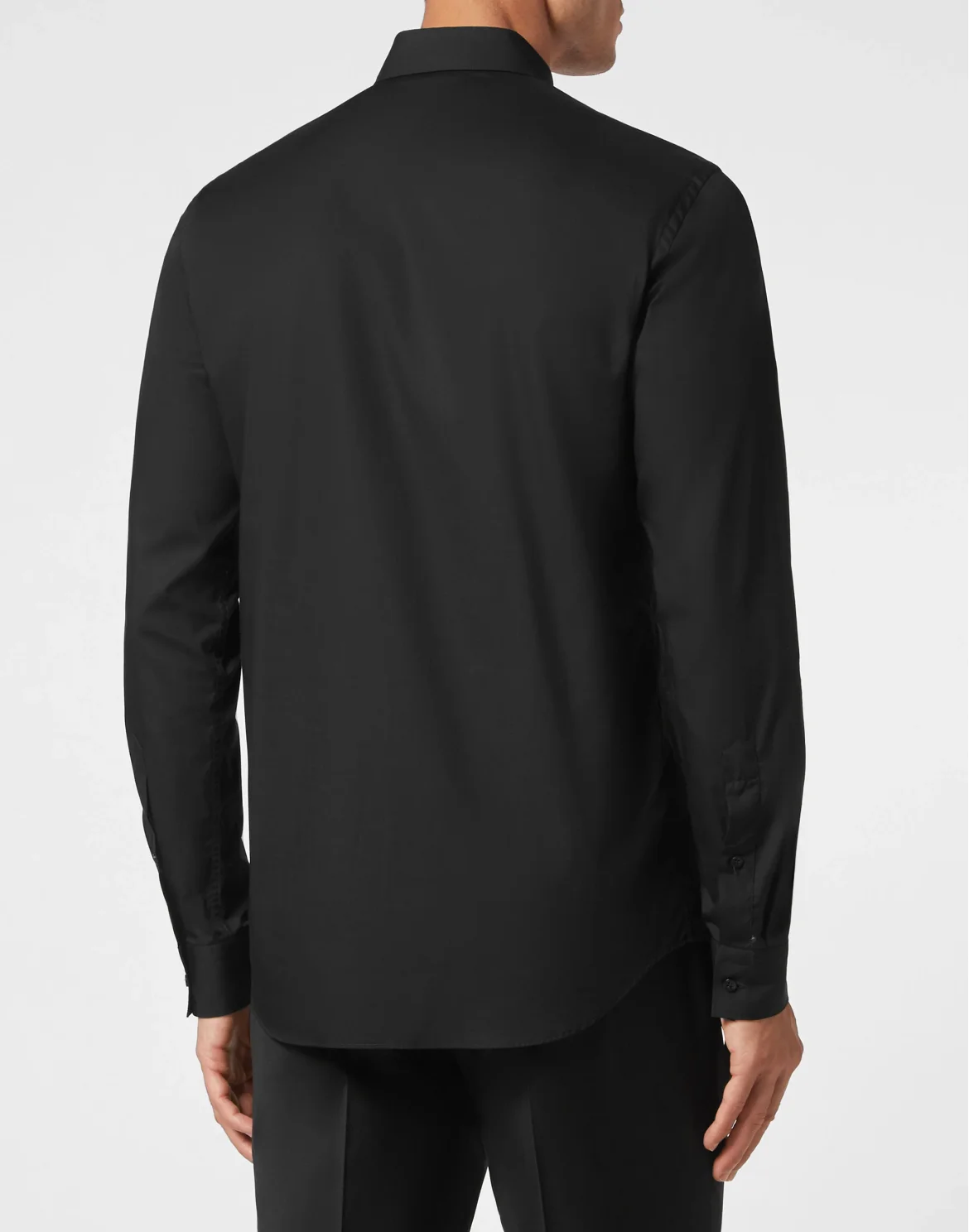 Shirt Sugar Daddy Cut LS Skull&Bones, цвет: Черный