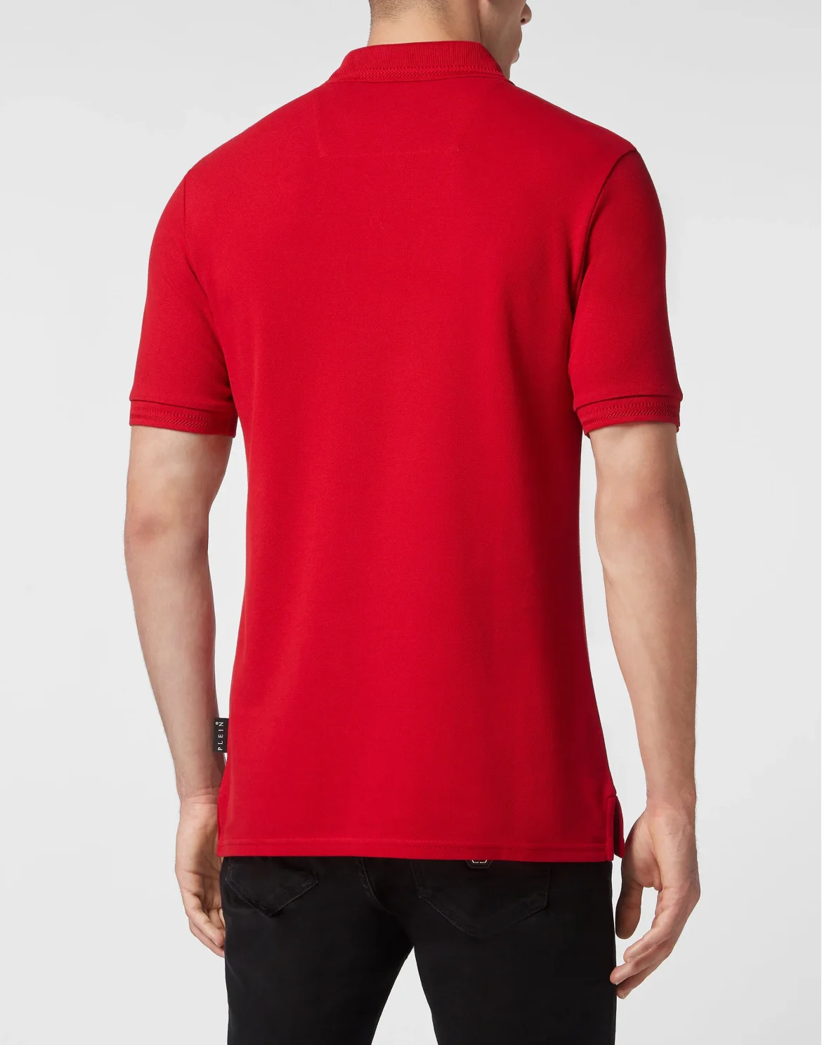 Slim Fit Polo shirt SS Iconic Plein, цвет: Красный