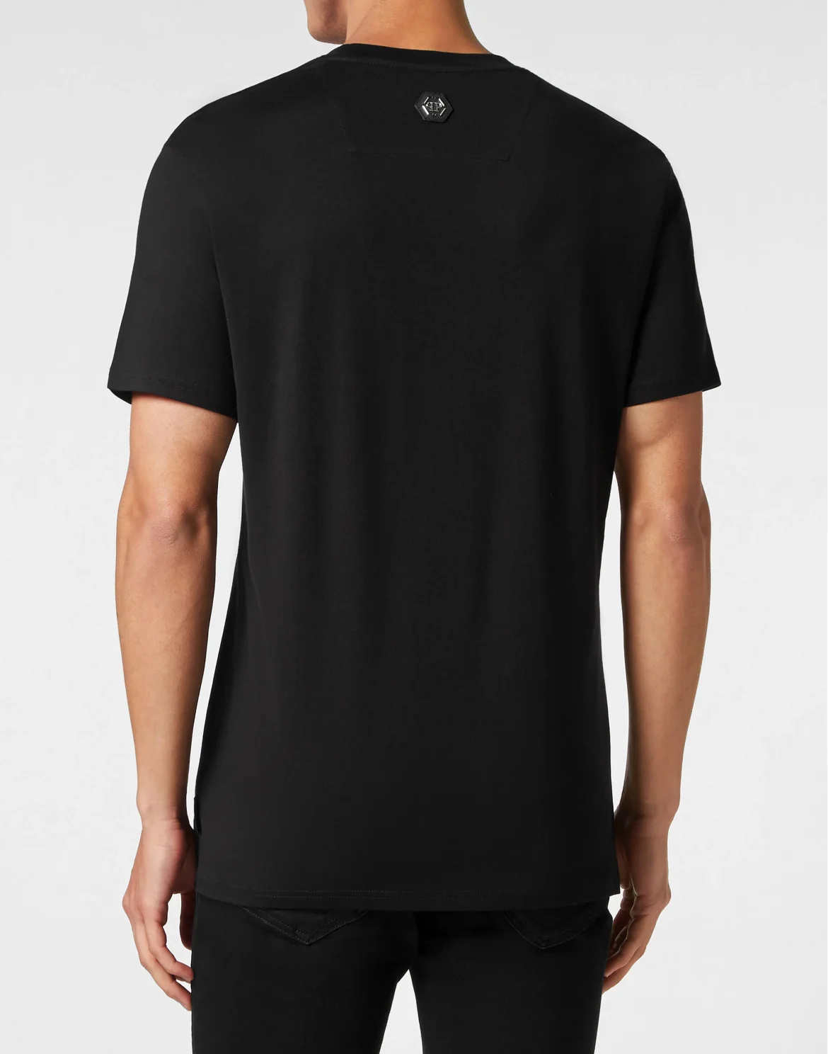 T-shirt Round Neck SS Chrome, цвет: Черный