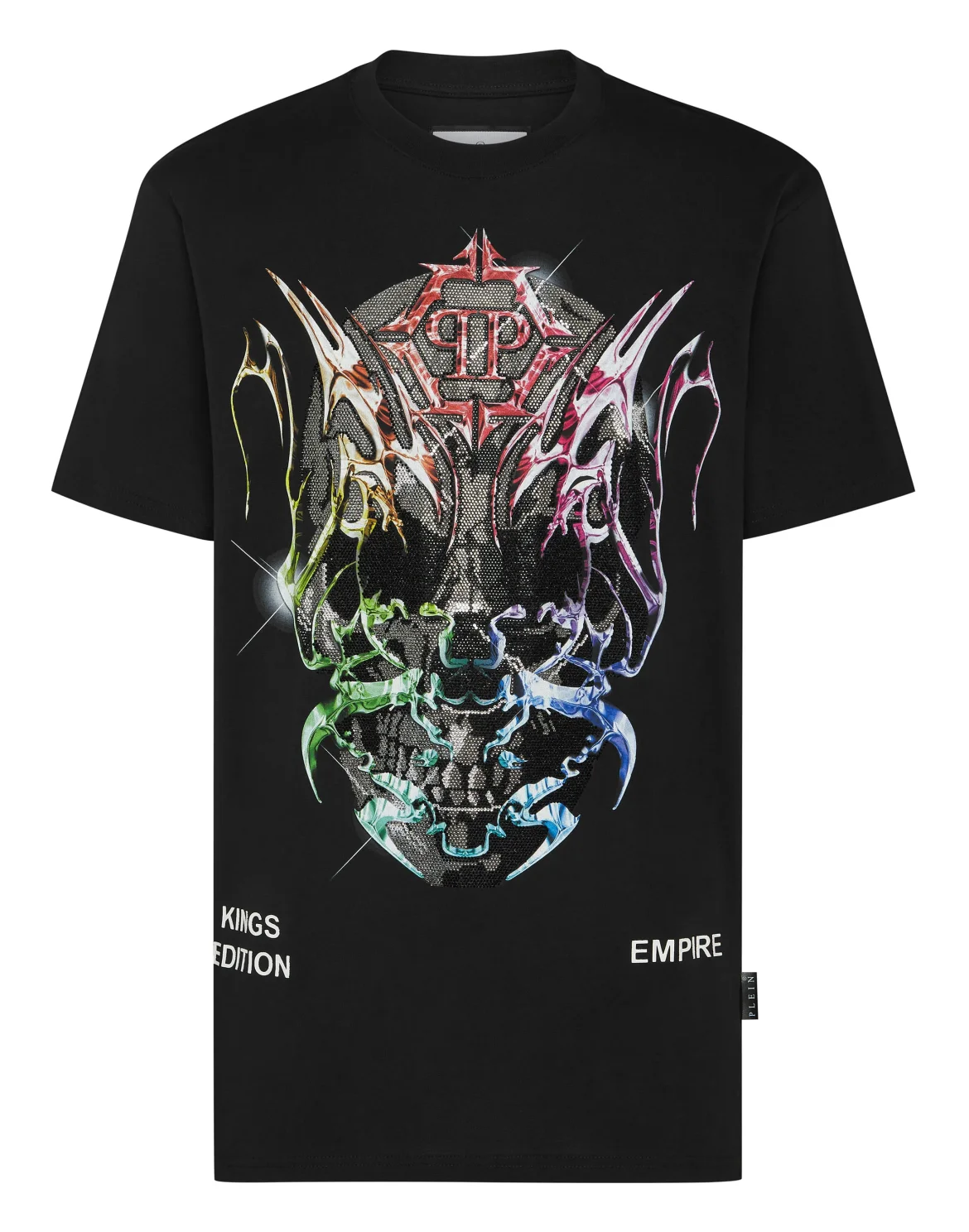 T-shirt Round Neck SS Chrome, цвет: Черный