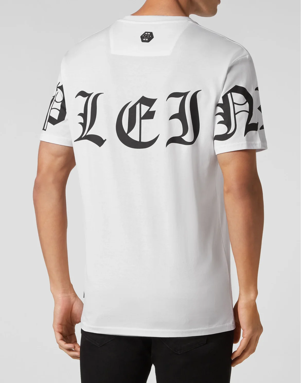 T-shirt Round Neck SS Gothic Plein, цвет: Белый