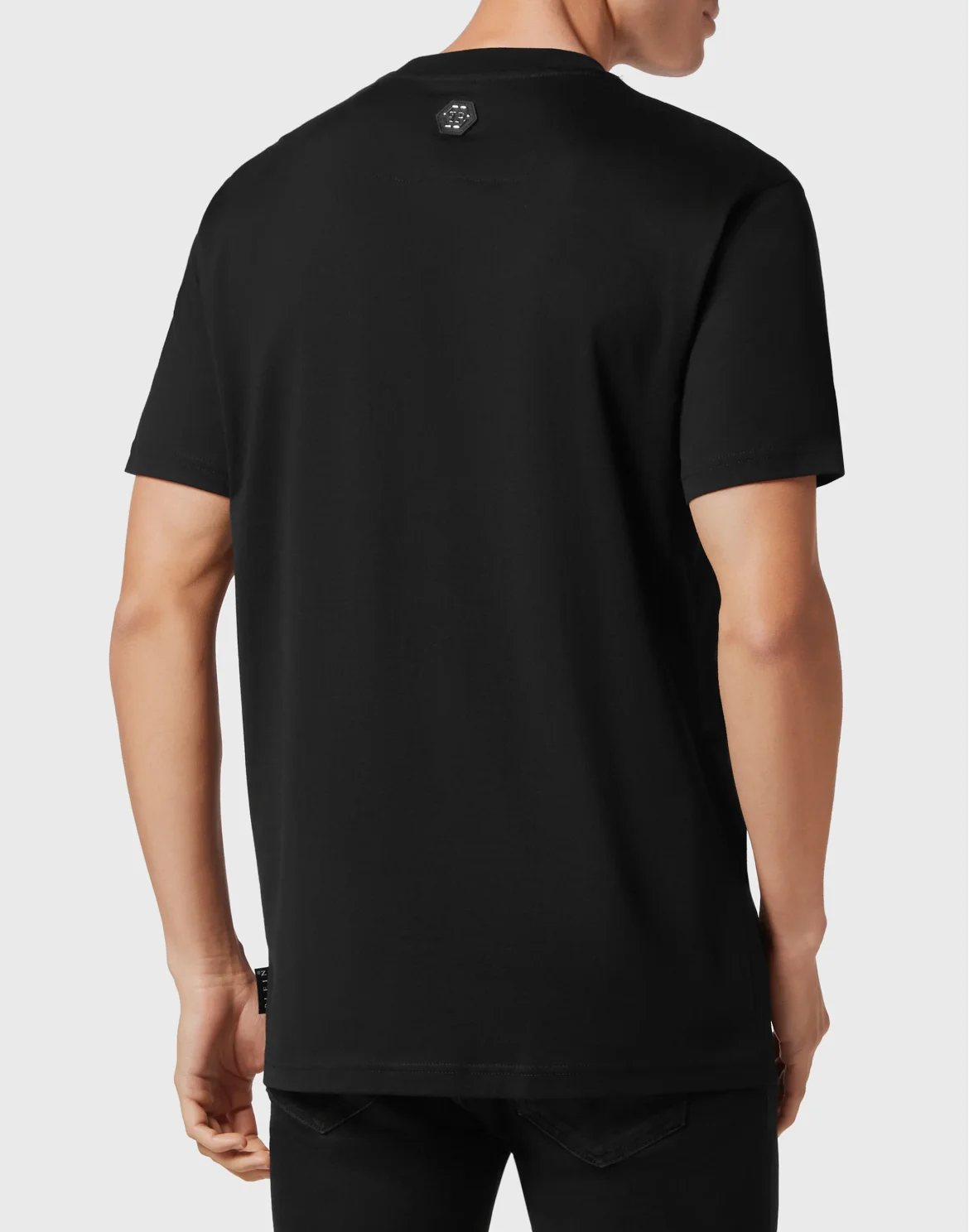 T-shirt Round Neck SS Snake, цвет: Черный