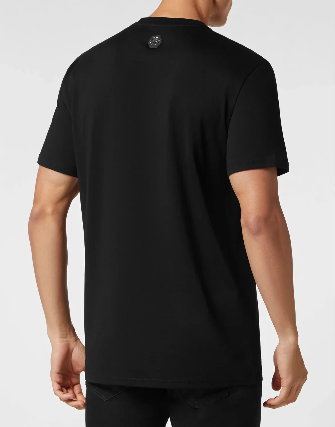T-shirt Round Neck SS Chrome, цвет: Черный