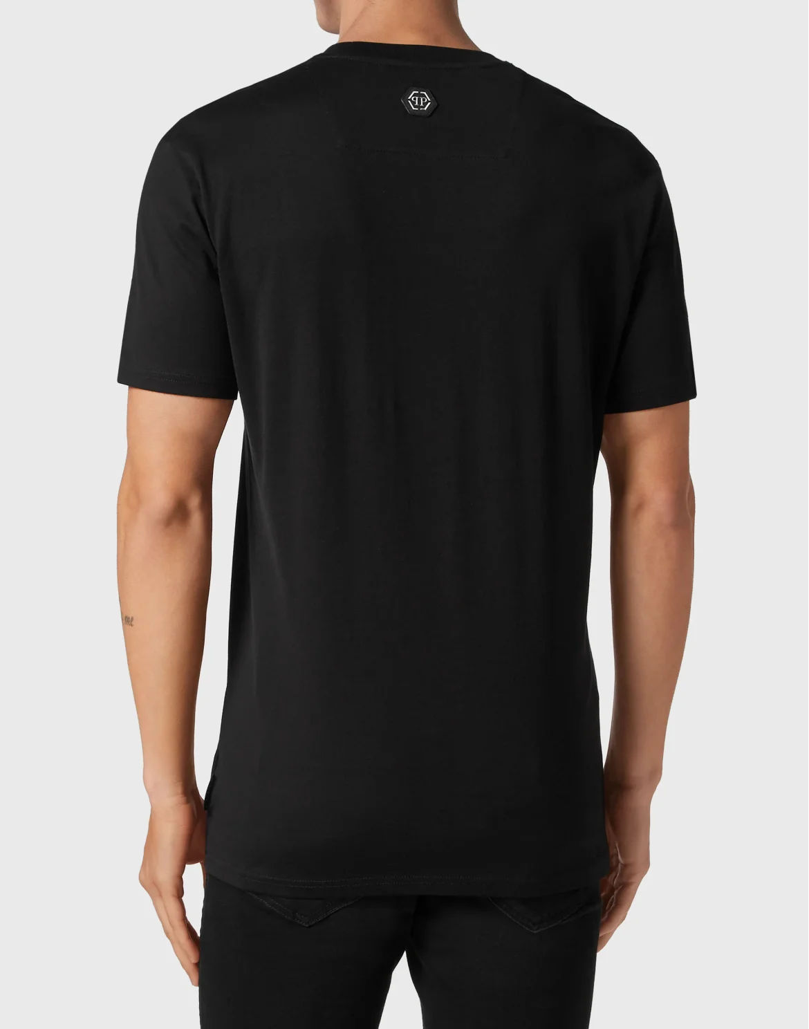 T-shirt Round Neck SS Snake, цвет: Черный