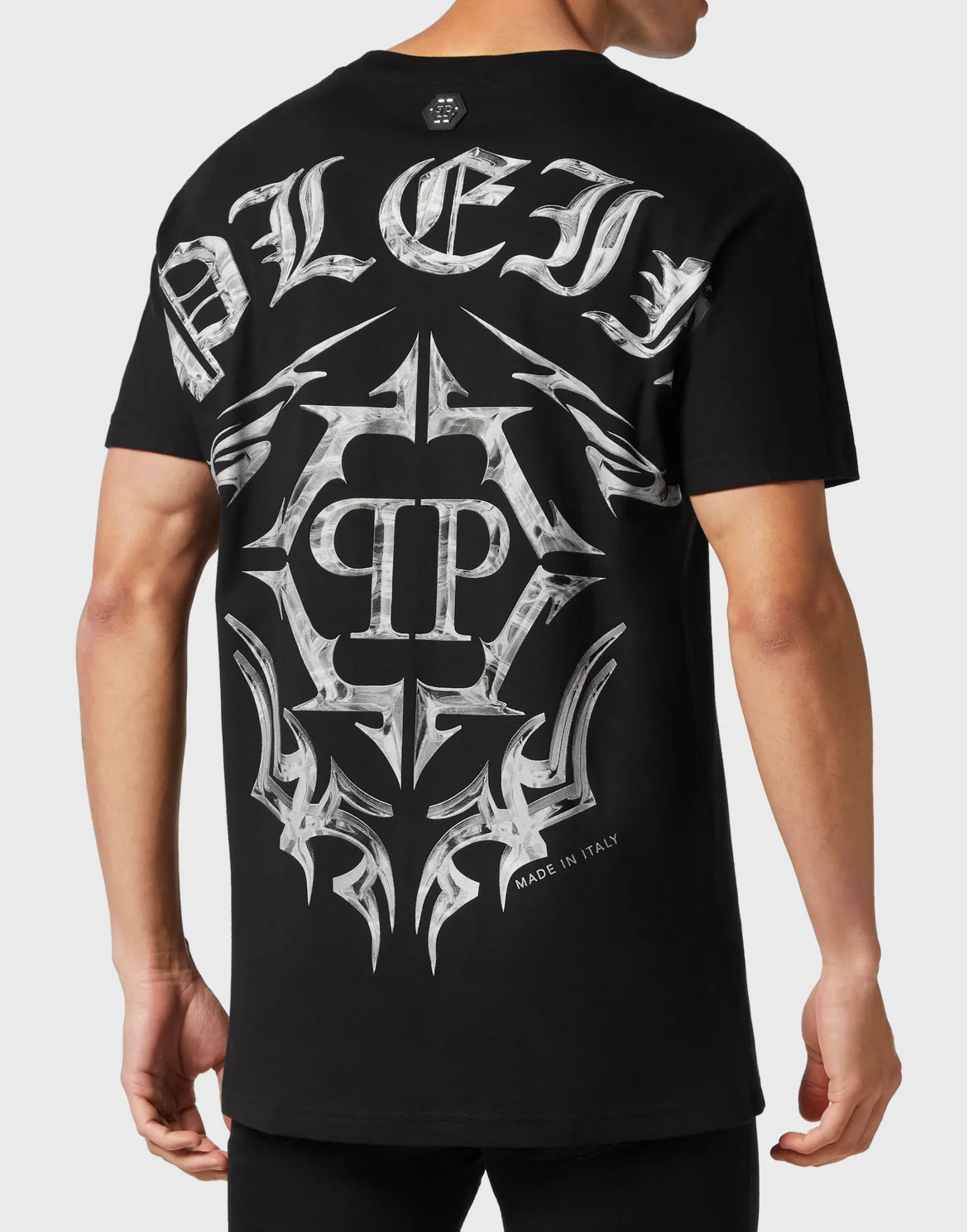 T-shirt Round Neck SS Chrome, цвет: Черный