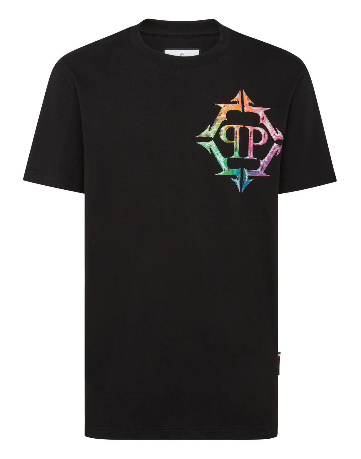 T-shirt Round Neck SS Chrome, цвет: Черный