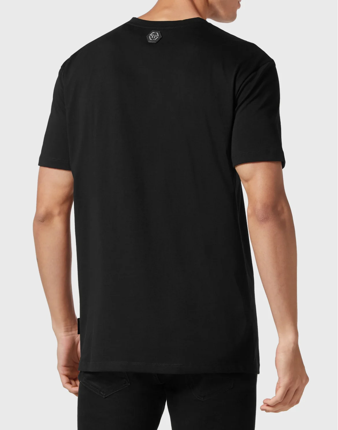 T-shirt Round Neck SS Gothic Plein, цвет: Черный