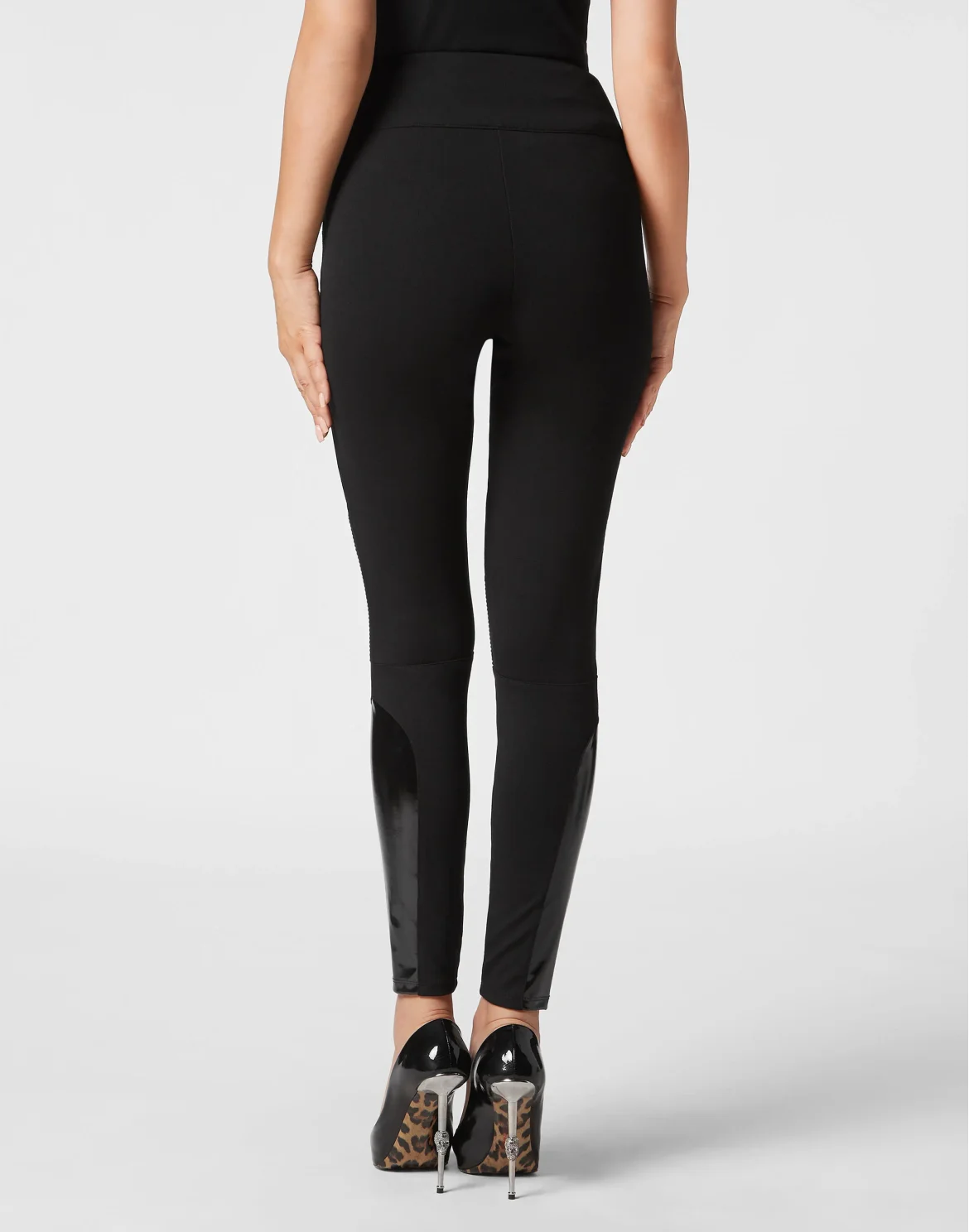 High Waist Leggings, цвет: Черный