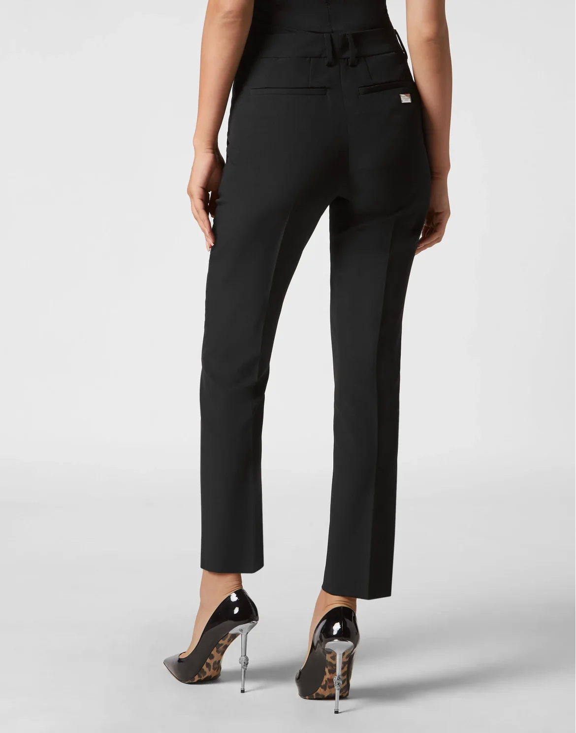 Cady Man Fit Trousers Sartorial, цвет: Черный