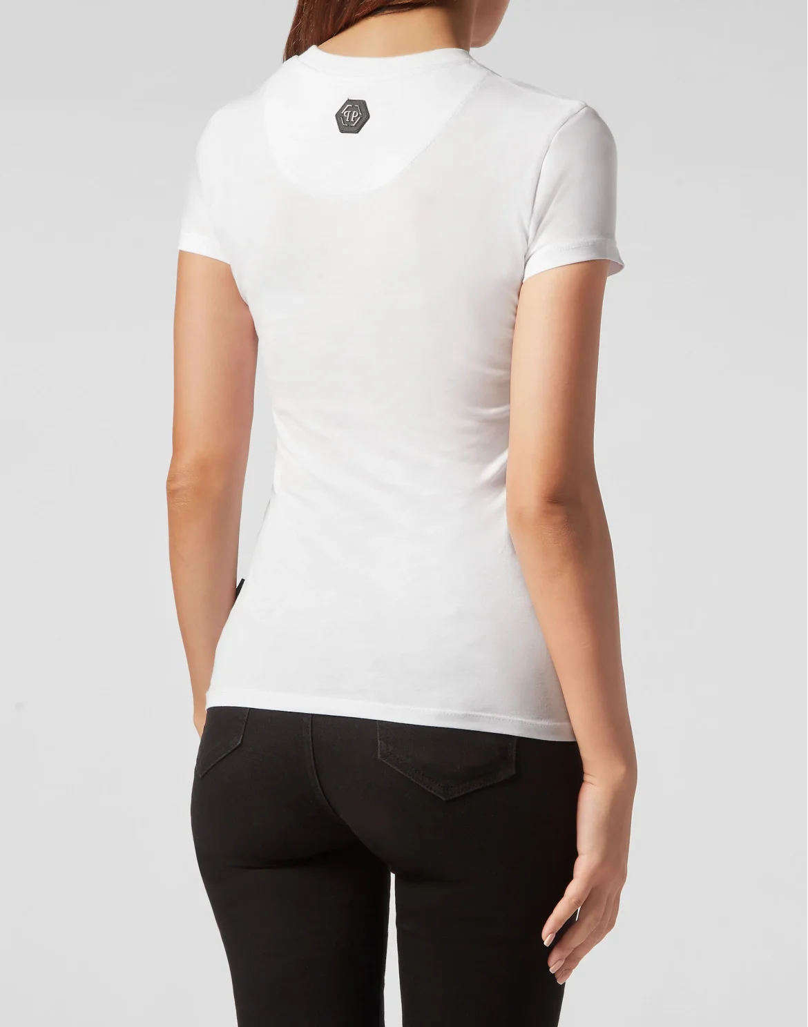 T-shirt Round Neck Sexy Pure Fit, цвет: Белый