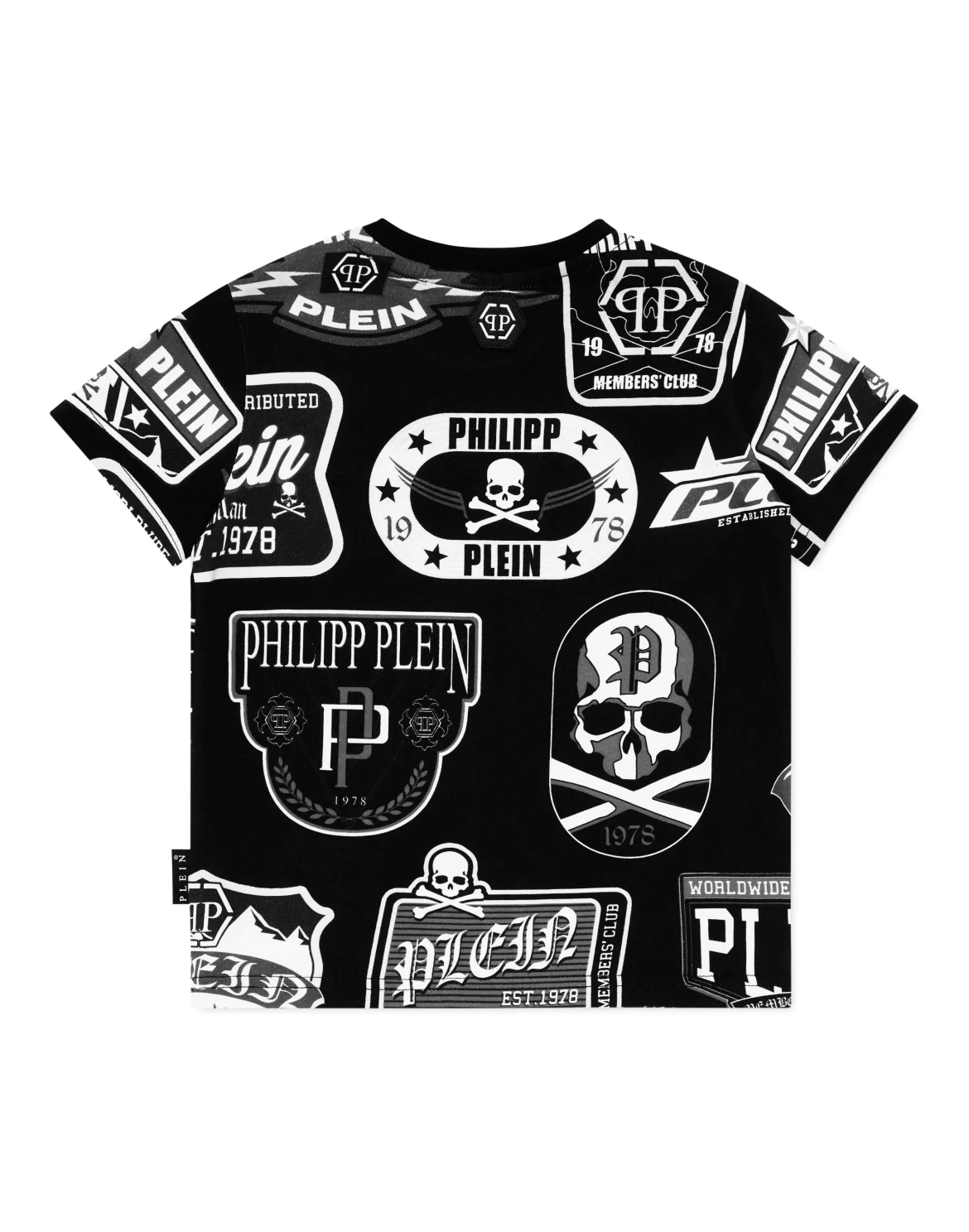 T-shirt Round Neck SS Patches, цвет: Черный