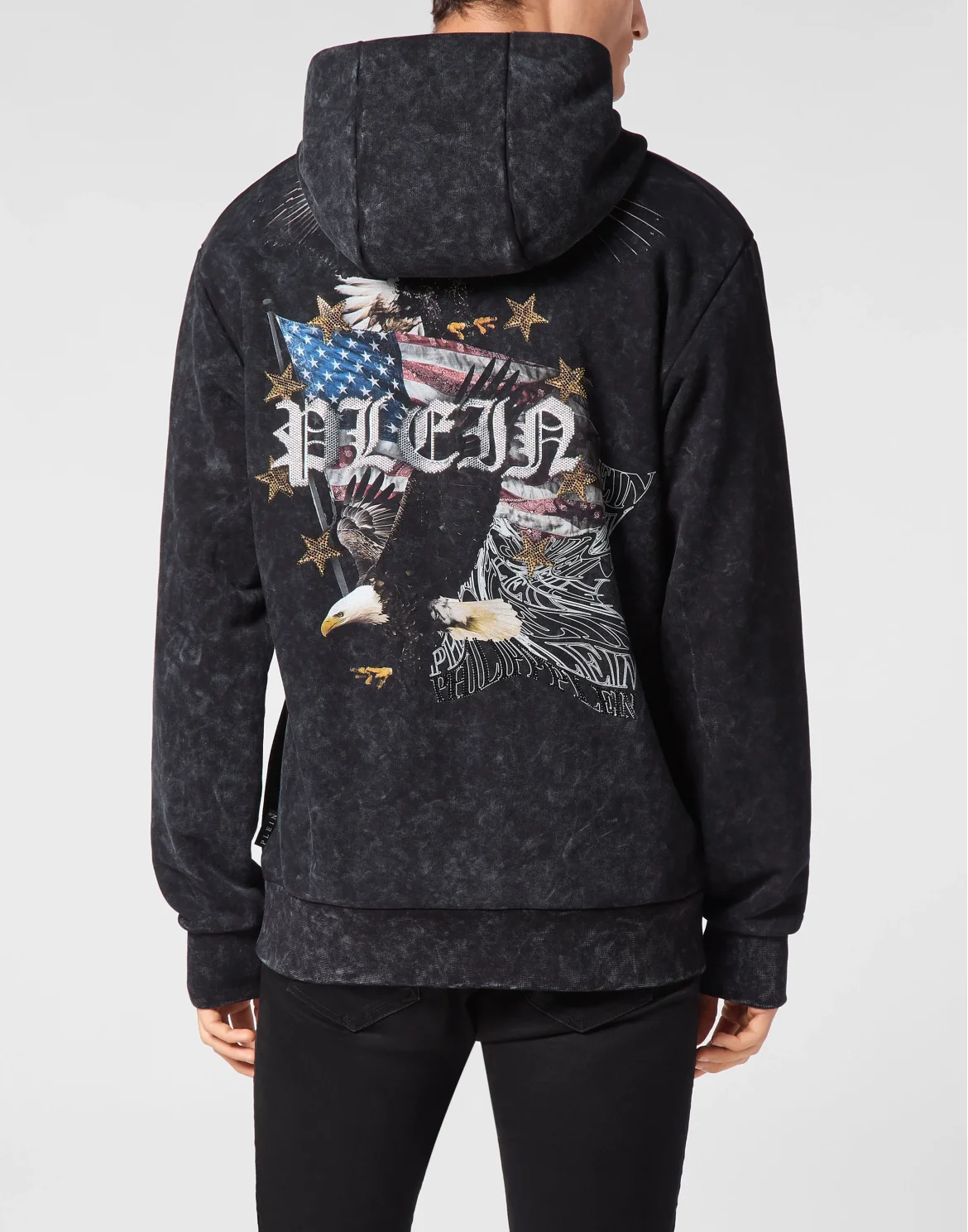 Hoodie sweatshirt Eagle, цвет: Черный