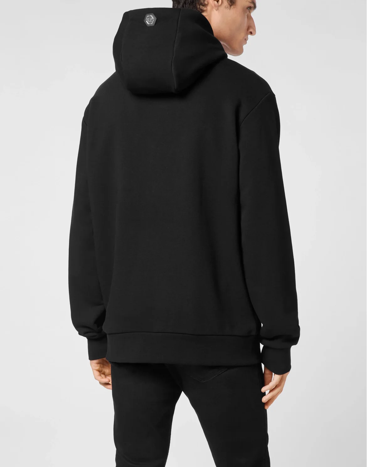 Hoodie Sweatshirt Skull strass, цвет: Черный