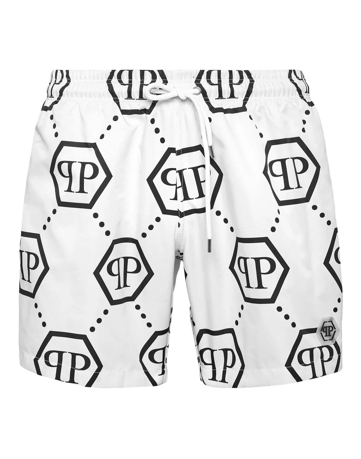 Short Swim Boxer Monogram, цвет: Белый