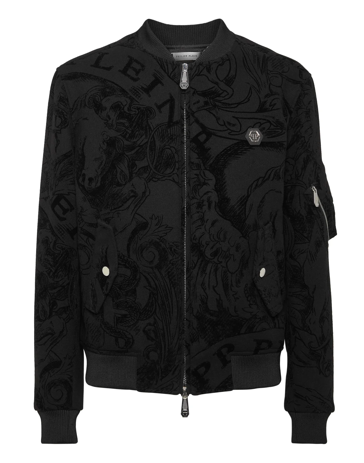 Wool Bomber, цвет: Черный
