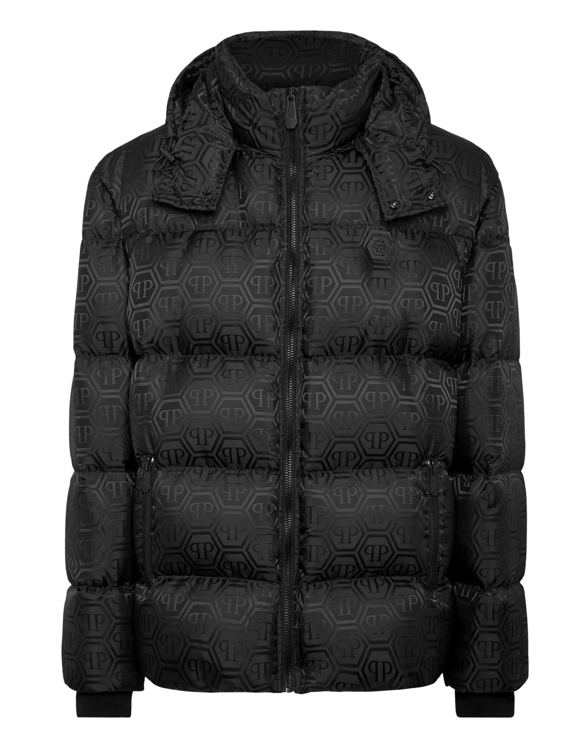 Oversize Nylon Jacquard Bomber Monogram, цвет: Черный