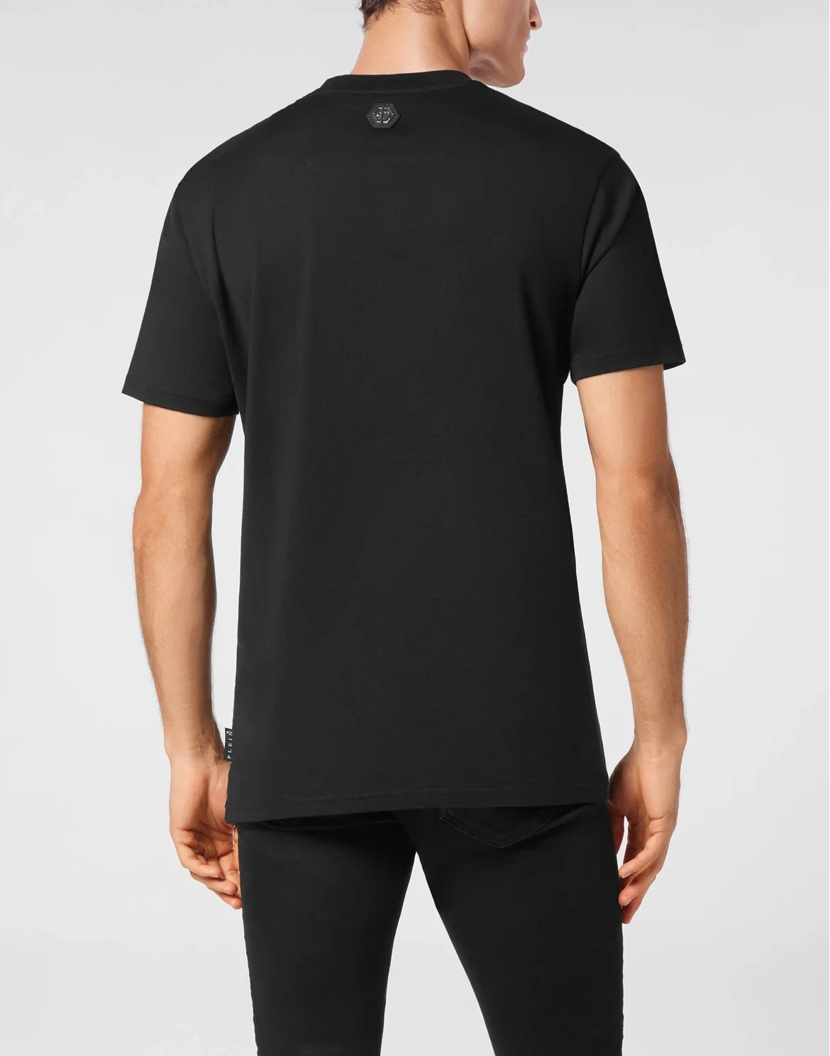T-shirt Round Neck SS With Patch Skull&Bones, цвет: Черный