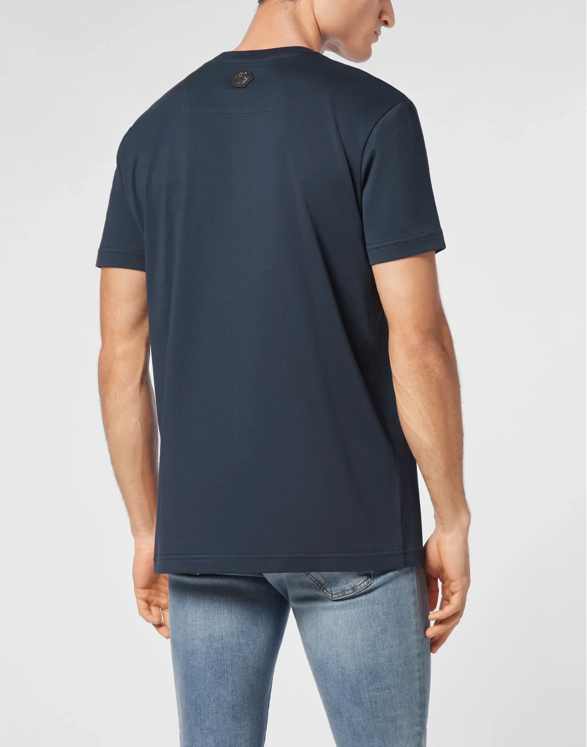 T-shirt Round Neck SS Skull&Bones, цвет: Синий