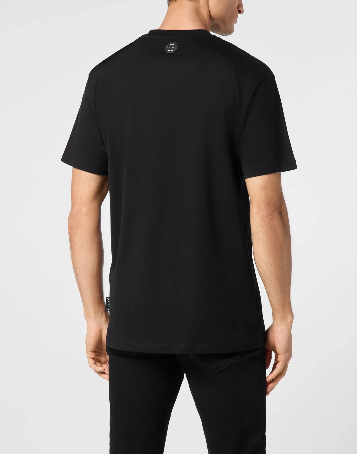 T-shirt Round Neck SS College, цвет: Черный