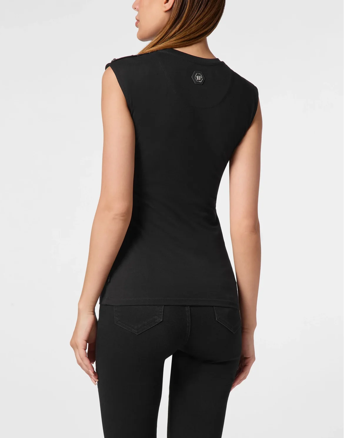 Tank Top Strass Skull&Bones, цвет: Черный