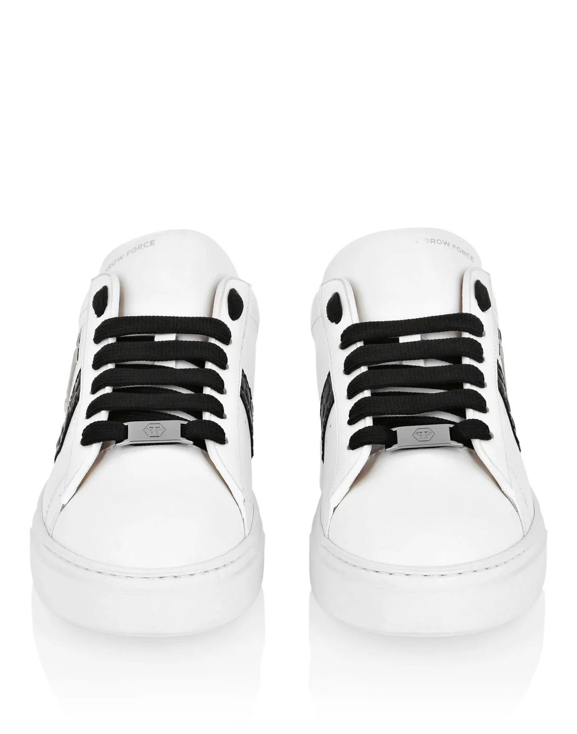 Lo-Top Crocco Printed Arrow Force Sneakers, цвет: Черный